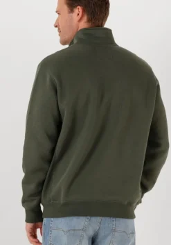 grijze g-star raw sweater premium core half zip r sw ls