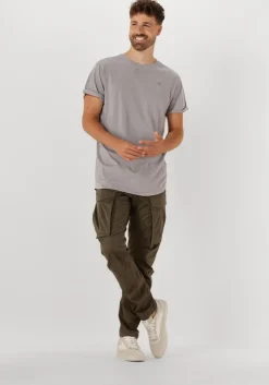 grijze g-star raw t-shirt lash r t ss