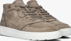 grijze hub hoge sneakers nevada
