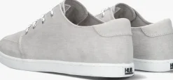 grijze hub lage sneakers boss