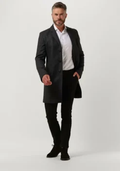 grijze hugo mantel migor