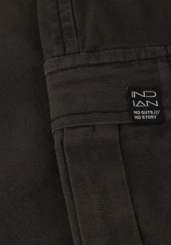 grijze indian blue jeans cargo jeans 2551 cargo wide straight fit