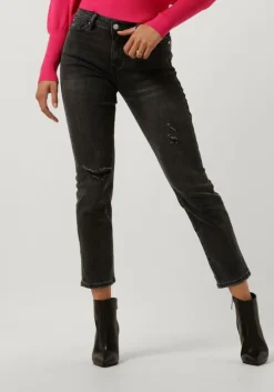 grijze janice mom jeans mom jeans cooper destroyed