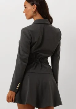 grijze josh v mini jurk jette