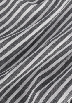 grijze just female midi jurk ocean shirt dress