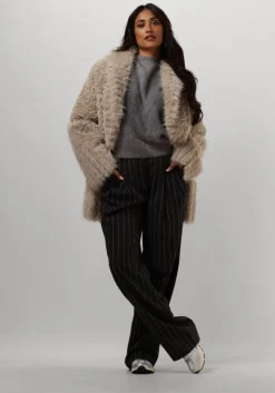 grijze knit-ted trui amanda pullover