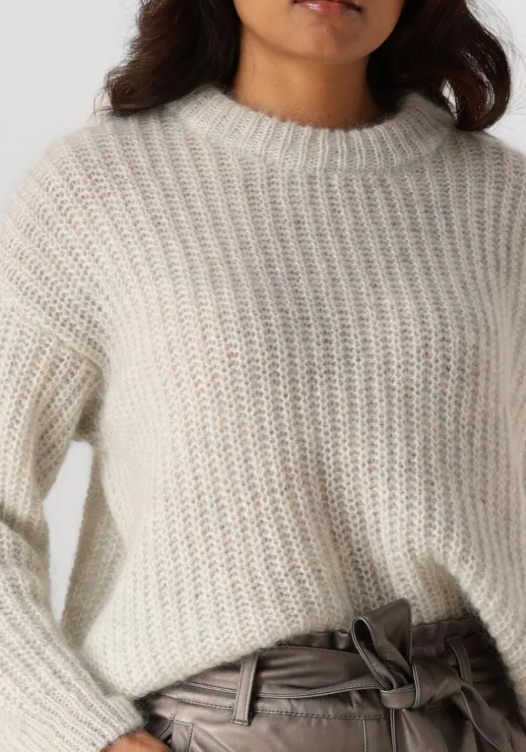 grijze knit-ted trui phoebe