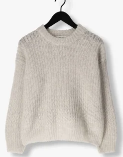 grijze knit-ted trui phoebe