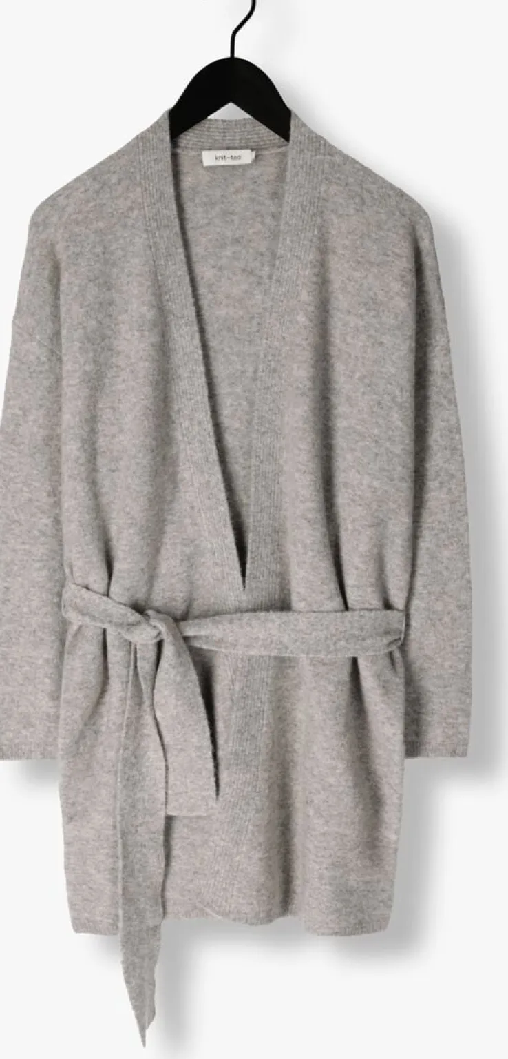 grijze knit-ted vest ulla