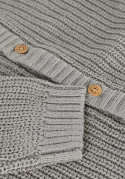 grijze lil' atelier vest nbnemlen ls knit card lil noos