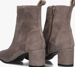 grijze lina locchi enkellaarsjes 8543