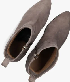 grijze lina locchi enkellaarsjes 8543