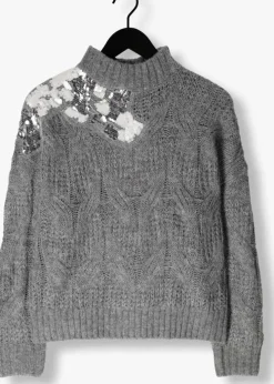 grijze liu jo trui maglia chiusa m/l