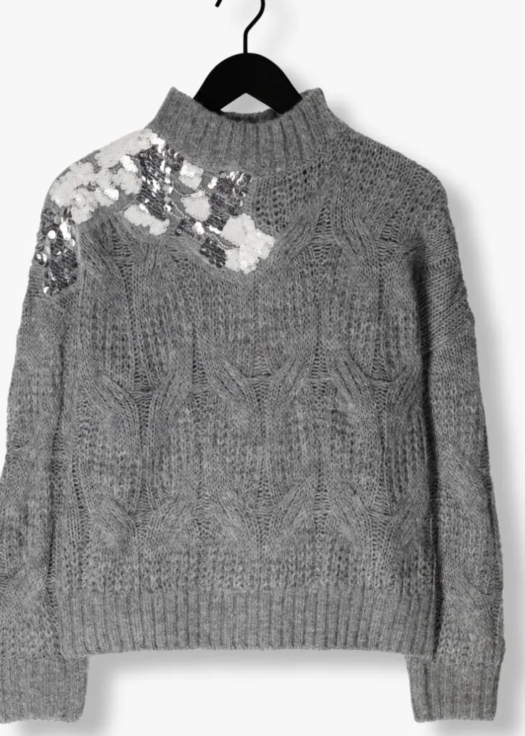 grijze liu jo trui maglia chiusa m/l