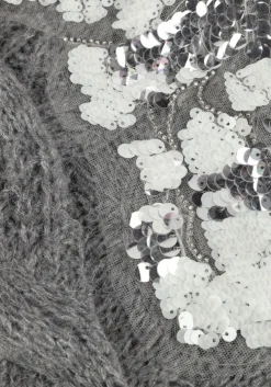 grijze liu jo trui maglia chiusa m/l