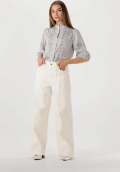 grijze lollys laundry blouses junell shirt ls