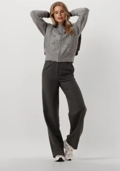 grijze lollys laundry vest noviall cardigan ls