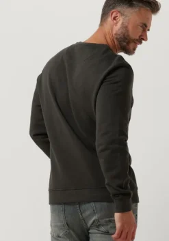 grijze lyle & scott trui crew neck sweatshirt