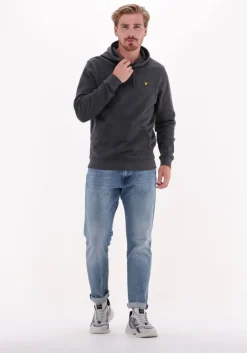 grijze lyle & scott truien/vesten pullover hoodie