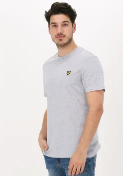 grijze lyle & scott t-shirt plain t-shirt