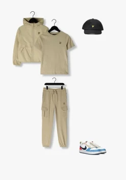 grijze lyle & scott t-shirt plain t-shirt