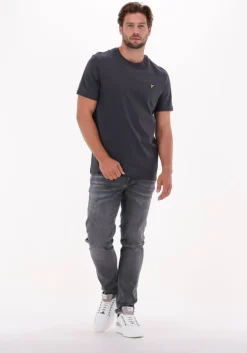 grijze lyle & scott t-shirt plain t-shirt