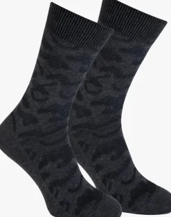 grijze marcmarcs sokken red boston cotton