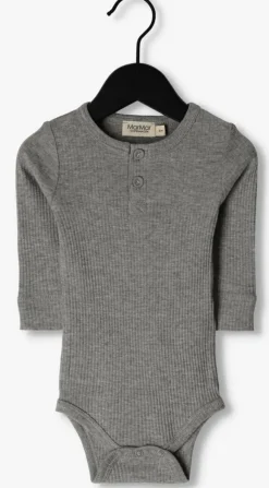 grijze marmar copenhagen rompers body ls modal