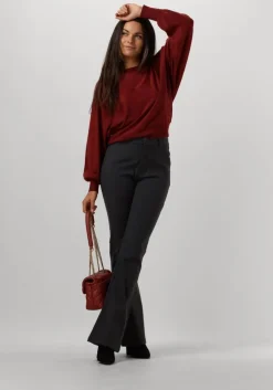 grijze minus flared broek carma flared pant