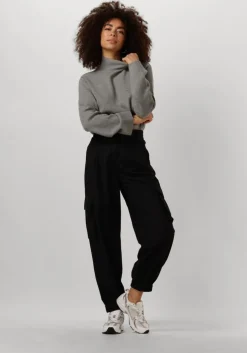 grijze minus trui lupi high neck pullover