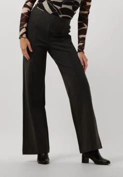 grijze minus wijde broek marcia wide leg pant
