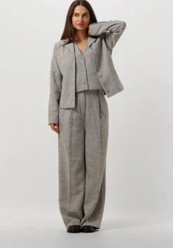 grijze modström blazer kieramd jacket