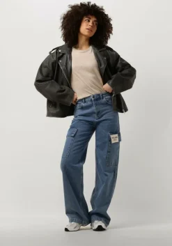 grijze modström leren jas hullamd jacket