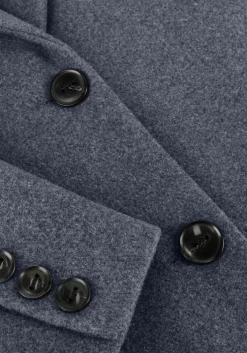 grijze modström mantel pamela coat