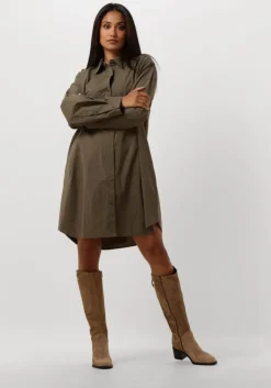 grijze modström mini jurk kambellmd dress