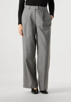 grijze modström pantalon lissie md pants