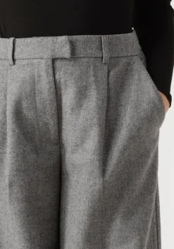 grijze modström pantalon lissie md pants