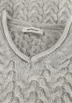 grijze modström t-shirt kurtismd v-neck