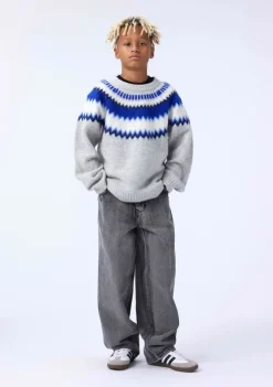 grijze molo wide jeans aiden