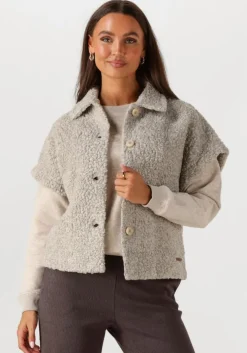 grijze moscow bodywarmer 89-11 pelle