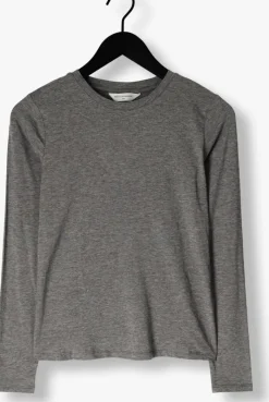 grijze msch copenhagen tops & t-shirts mschbetrina o ls top