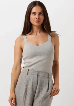 grijze neo noir top hanora knit top