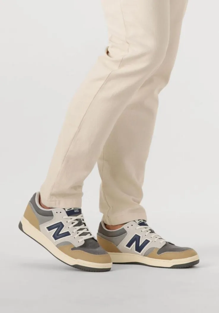 grijze new balance lage sneakers bb480 m