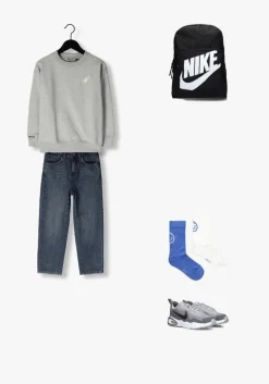 grijze nike lage sneakers air max nova (gs)