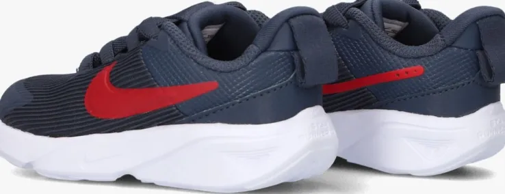 grijze nike lage sneakers star runner 4 nn (td)