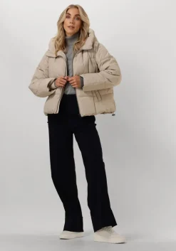 grijze notre-v coltrui basic knit blouse