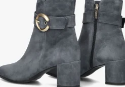 grijze notre-v enkellaarsjes 8552