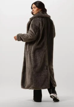 grijze notre-v faux fur jas nv-eddie