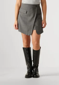grijze notre-v minirok nv-eliana