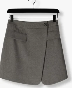 grijze notre-v minirok nv-eliana